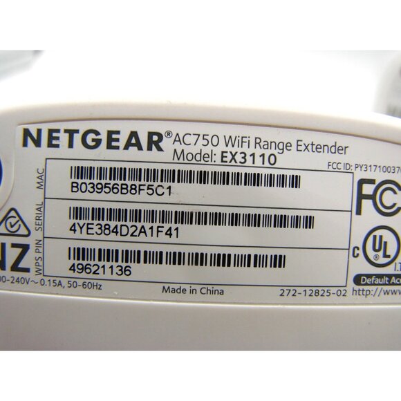 Lot of 2 Netgear AC750 Wifi Range Extender Model EX3110 White Wireless Range Ext - Picture 5 of 7